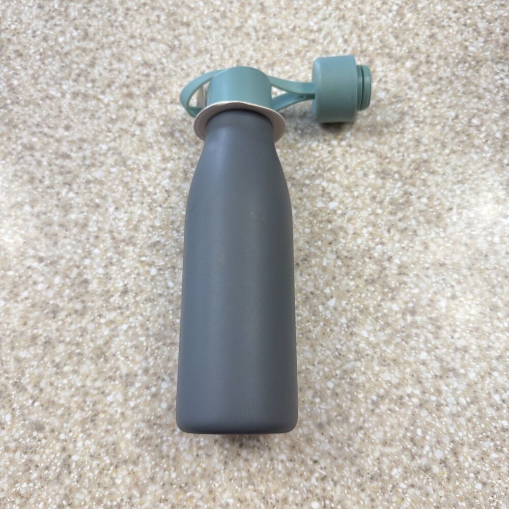 NWT BergHOFF Leo Insulated Water Bottle Gray Blue